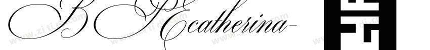 BP Ecatherina字体转换 BP Ecatherina字体转换
